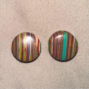 Rainbow Stone 3/4 inch plugs